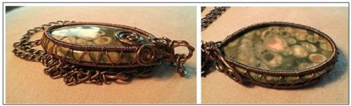 Linda Gale's How to Determine the Correct Height of a Bezel - , Contemporary Wire Jewelry, Weaving, Wire Weaving, Weaving Wire, beel height